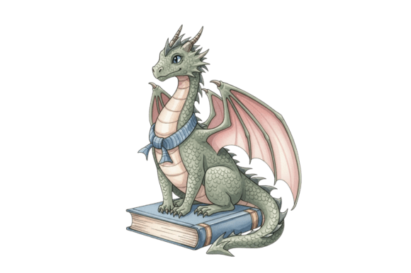 Download A Whimsical Dragon with Vibrant Scales a - Premium Resources