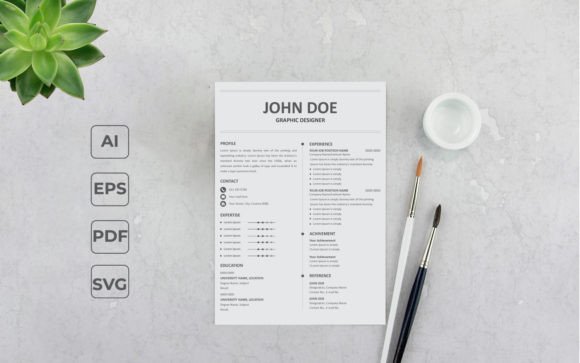 Download Sleek &amp; Stylish Resume: Modern Design - Sleek Collection