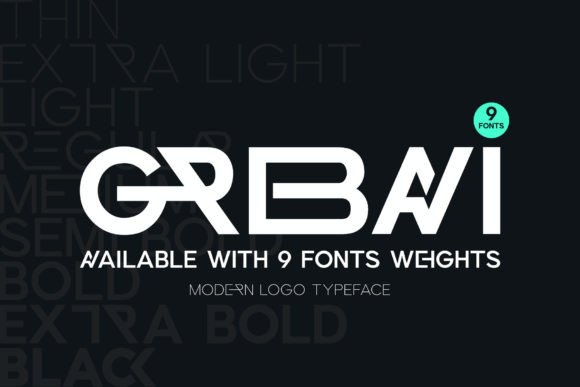 Download Grebavi | Modern Logo Typeface - Type Collection