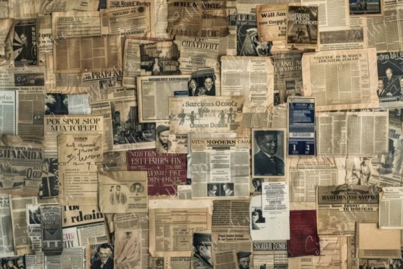 Download A Wall of OldBao Zhi with Headlines - Headline Collection
